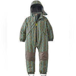 Infant Patagonia BABY SNOW PILE ONE-PIECE SNOW SUIT Berlin Blue 6-12 Months